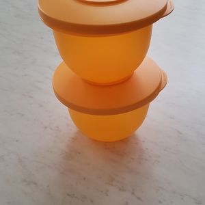 Tupperware Set of 2  16oz Bowls